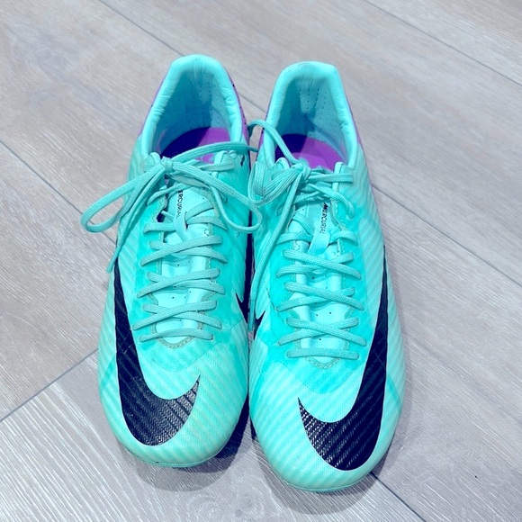 Men’s Nike Air Zoom Mercurial Vapor 15 Academy FG MG Soccer Cleats Size 8 - Picture 4 of 11